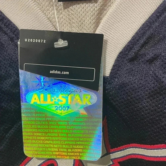 Chris Bosh Signed NBA-Adidas All Star 2007 East Jersey ~ Las Vegas All Star - Picture 5 of 13